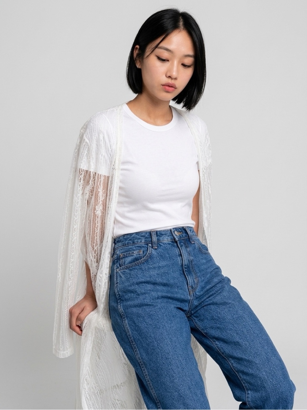 JCrew Zoe dark wash barrel leg Jean